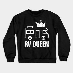 RV Queen | Funny Camper Design Crewneck Sweatshirt